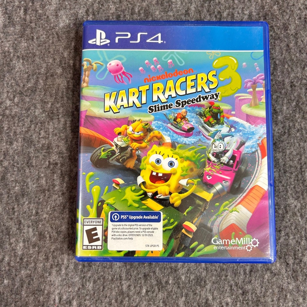 Nickelodeon Kart Racers 3 Slime Speedway PlayStation 4 GameMill Entertainment